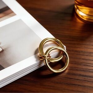 Double Layer Stainless Steel Ring